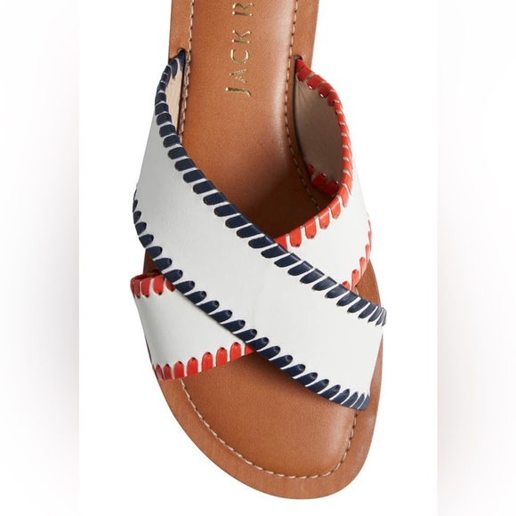 Jack Rogers Criss Cross Slide Sandals - Picture 3 of 7